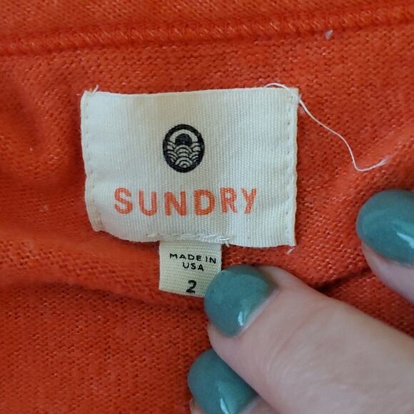 Sundry Sweatshirt sz 2 - Picture 4 of 5
